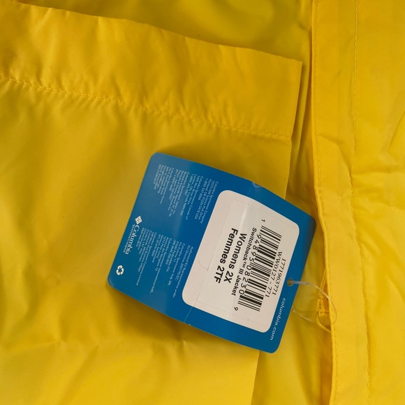 Columbia Vibrant Yellow Switchback III Jacket - Picture 4 of 4